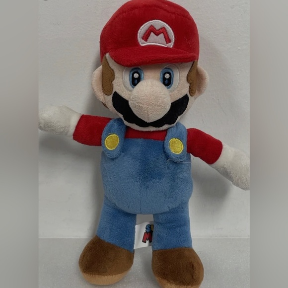 NINTENDO SUPER MARIO - 8” Inch  “MARIO” Plush Made by GOOD STUFF 2020 - Picture 3 of 4